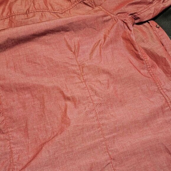 I JEANS By BUFFALO Long Sleeve Dress Shirt - Shimmering Red - Size L - Picture 10 of 10